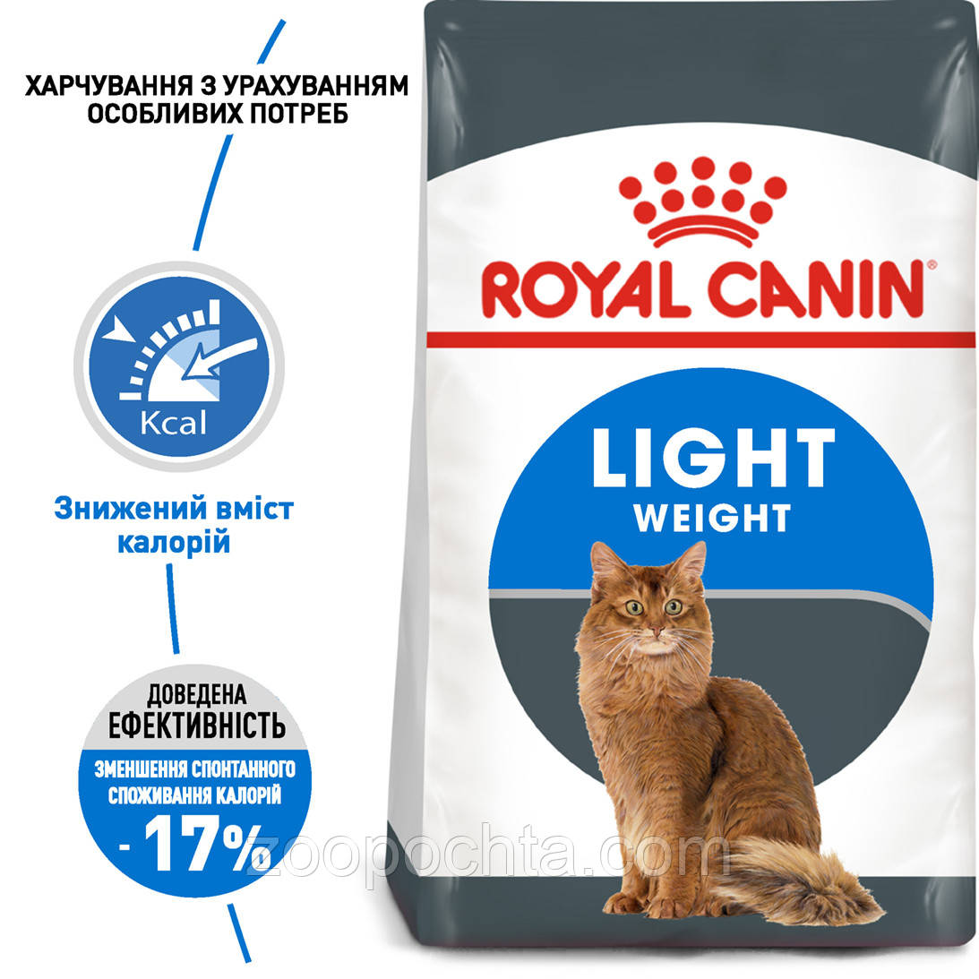 Сухой корм Royal Canin Light Weight Care для кошек, 0,4КГ