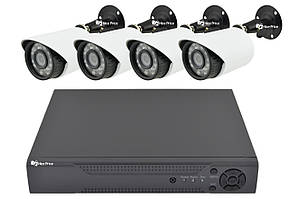 Комплект відеоспостереження Melad 4CH AHD 1080P 3.6 мм 1 mp (4 камери) (11531)