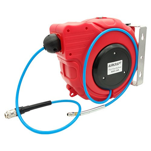 Шланги для компресора на котушці 5х8мм, 15м AIRKRAFT AHC-34A