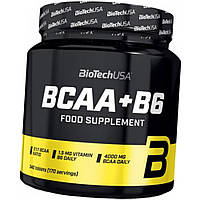 BCAA аминокислоты Бсаа BioTech BCAA B6 340 таб