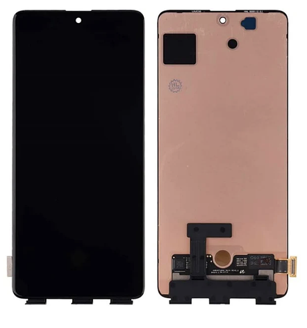 Дисплей (екран) для Samsung A715F Galaxy A71 + тачскрин, чорний, TFT,, фото 1