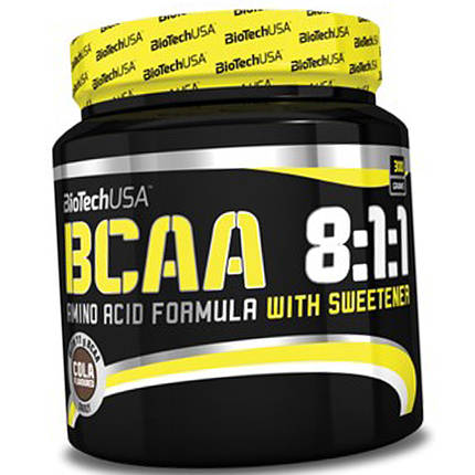 BCAA амінокислоти Бсаа BioTech BCAA 8:1:1 300 г, фото 4