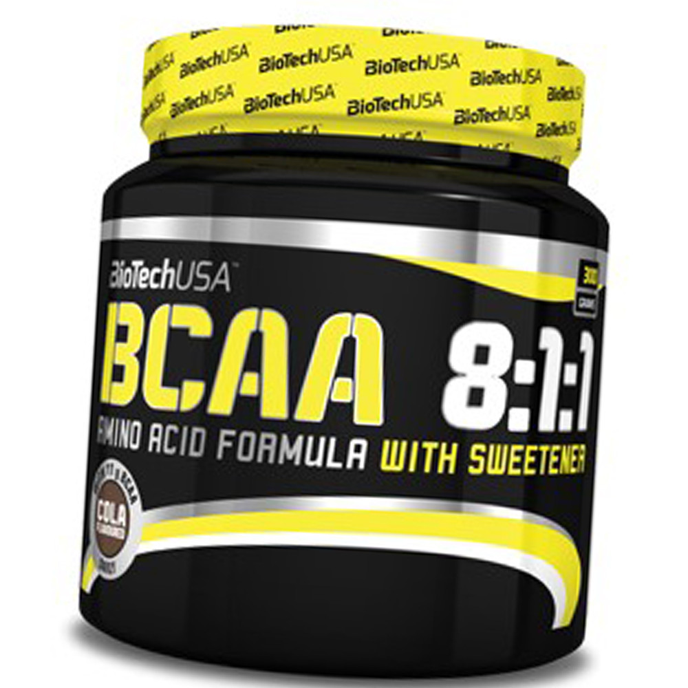 BCAA амінокислоти Бсаа BioTech BCAA 8:1:1 300 г