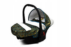 Дитячий візочок 3в1 Raf-Pol BabyLux White Lux, фото 2