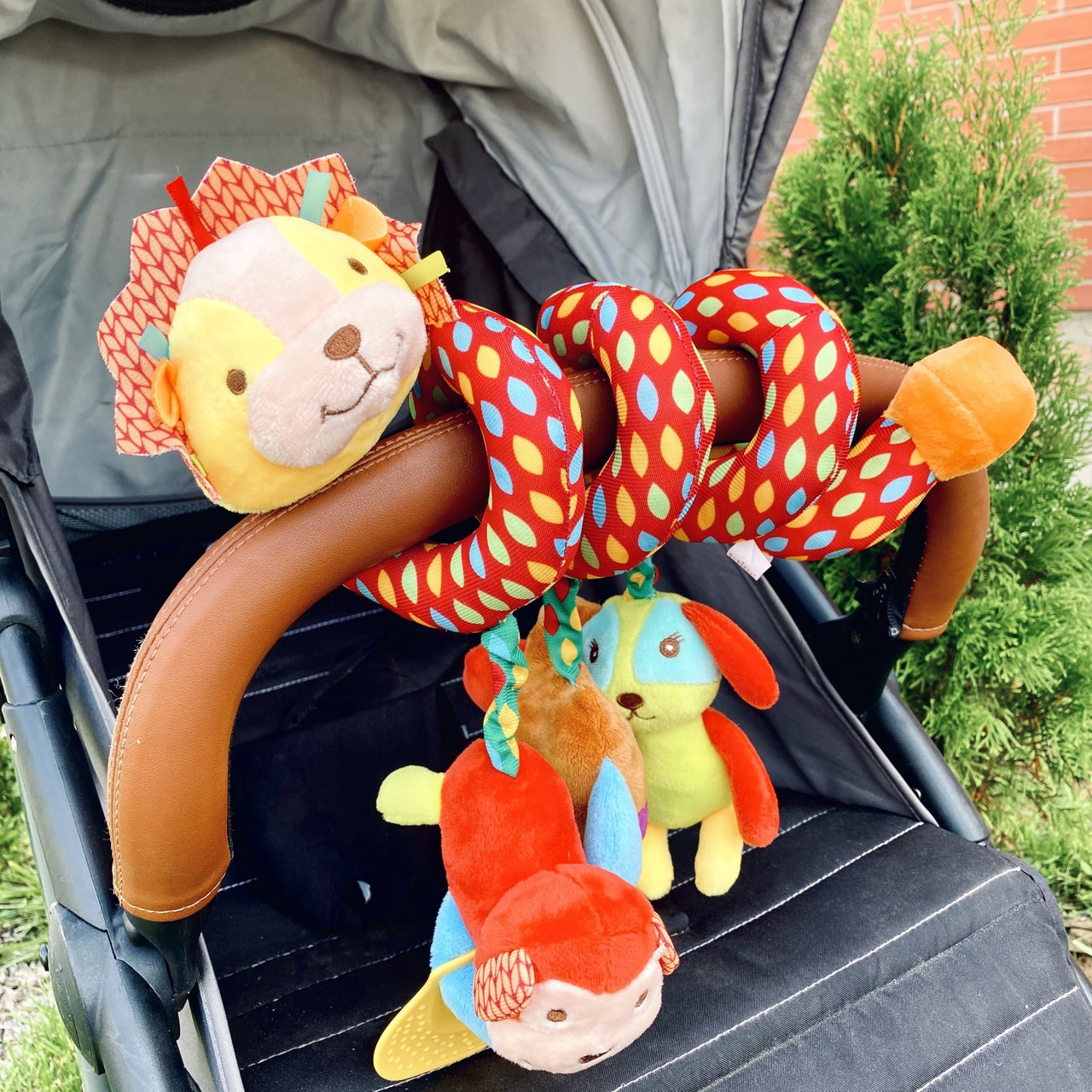 Розвиваюча іграшка спіраль SKKBABY Лев, фото 1