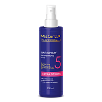 Лак для волос экстрасильной фиксации Master LUX Professional Hair Spray 250 мл (19227Qu)