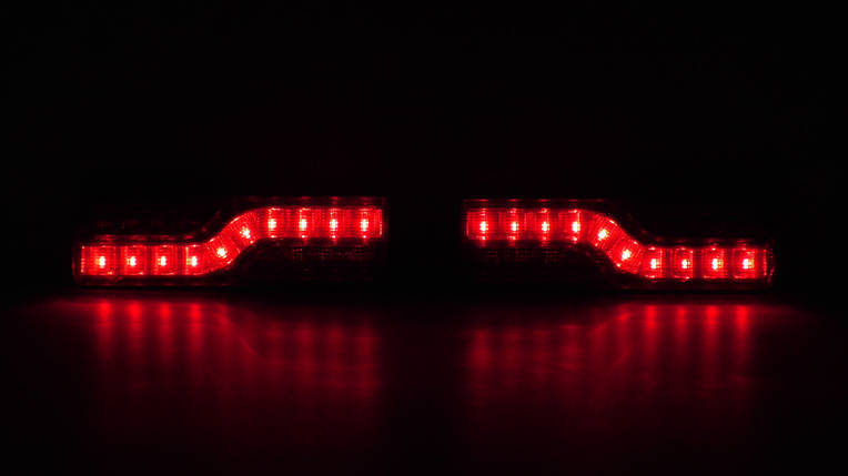 Світлодіодні LED стопи для тюнінг ВАЗ 2101 ліхтарі ГАЗель задні стопи на причіп код товару 10916, фото 1