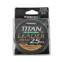 Шнур Kalipso Titan Leader Braid Camo 25м 0.12мм