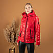 Жіноча осіння  куртка  молодіжна 44,46 червоний, фото 2
