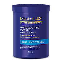 Пудра осветляющая Master LUX Professional Hair Bleaching Powder Blue Anti Yellow 500 (19239Qu)