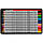 Кольорові акварельні олівці для малювання Raffaine набір 12 кольорів в металевому пеналі + пензлик, фото 2
