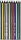 Кольорові олівці для малювання Металік ефект «Metallic» набір 12 кольорів, фото 2