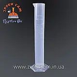 Циліндр мірний 100мл поліпропілен, фото 2