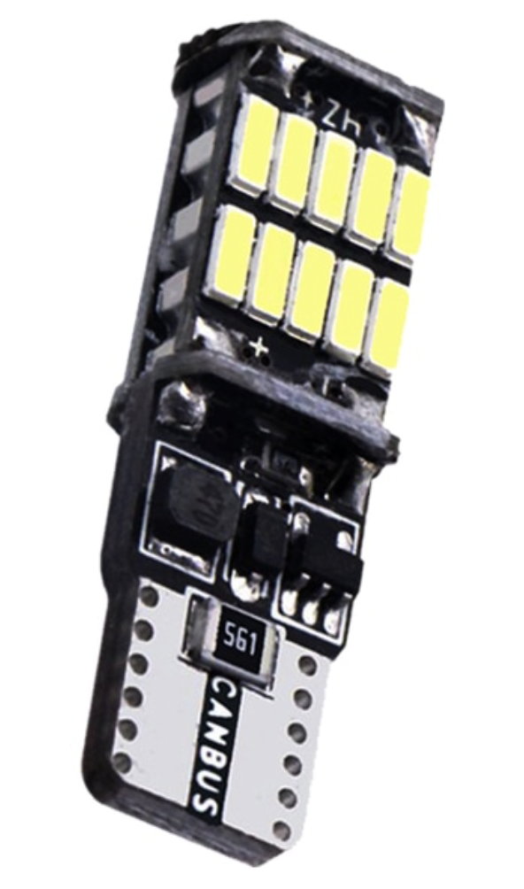 Лампочка автомобільна T10 W5W 26-SMD LED 4014SMD Canbus - 1шт