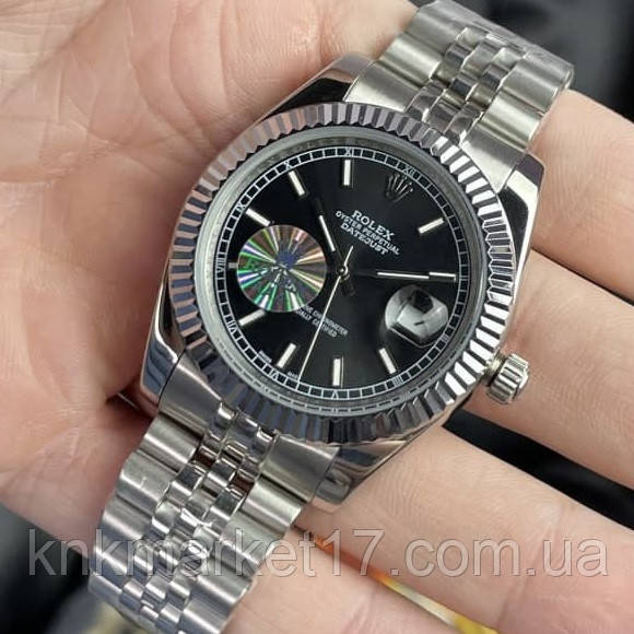 Rolex Datejust I Silver-Black