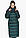 Комфортна жіноча смарагдова куртка модель 31028 р — 42 (XXS), фото 3