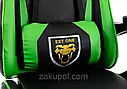 Крісло геймерське Extreme Series EXT ONE чорно-зелене спортивне ігрове, фото 8