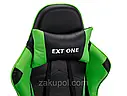 Крісло геймерське Extreme Series EXT ONE чорно-зелене спортивне ігрове, фото 7