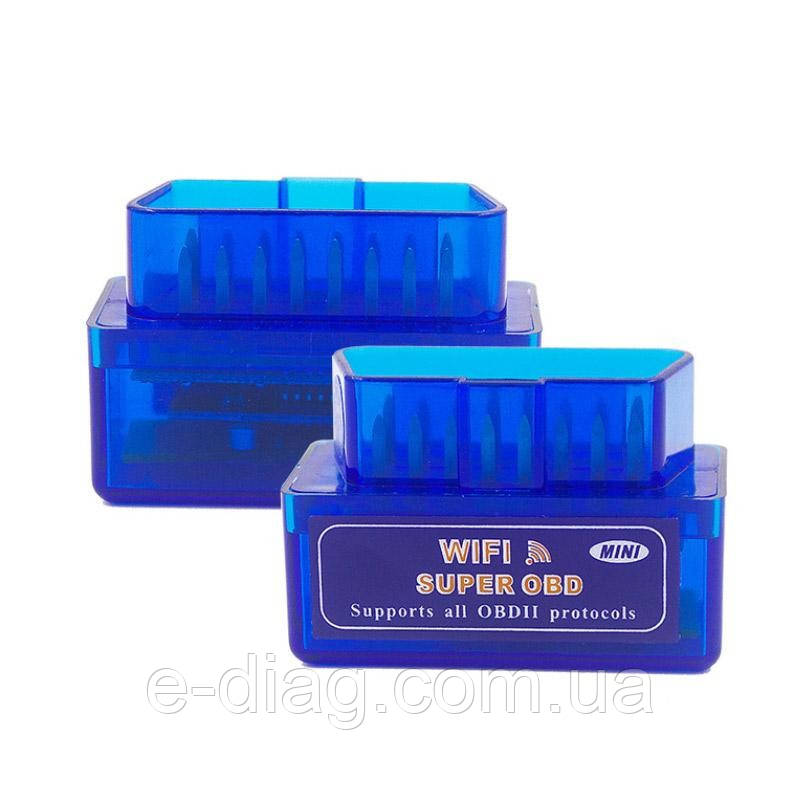 Діагностичний автомобільний сканер WIFI SUPER OBD ELM 327 v1.5 для IOS, Android, фото 1