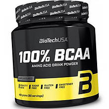 Амінокислоти BCAA Бсаа в порошку BioTech 100% 400 г BCAA
