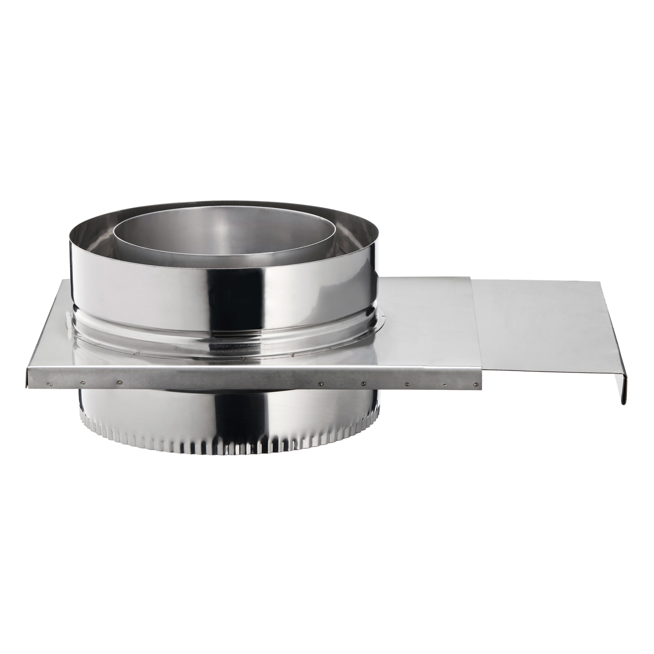 Шибер-сендвіч ø140 мм 0,8 мм Нерж/Нерж Aisi 304 Stalar (41641)