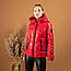 Легкая женская куртка  молодежная    44-50 красный, фото 2