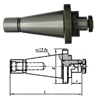 Оправка для торцевих фрез СК50/27 мм DIN2080