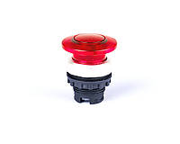 Ex9P1 Ml r, Кнопка грибок красная c подсветкой без фиксации 40мм (105642)