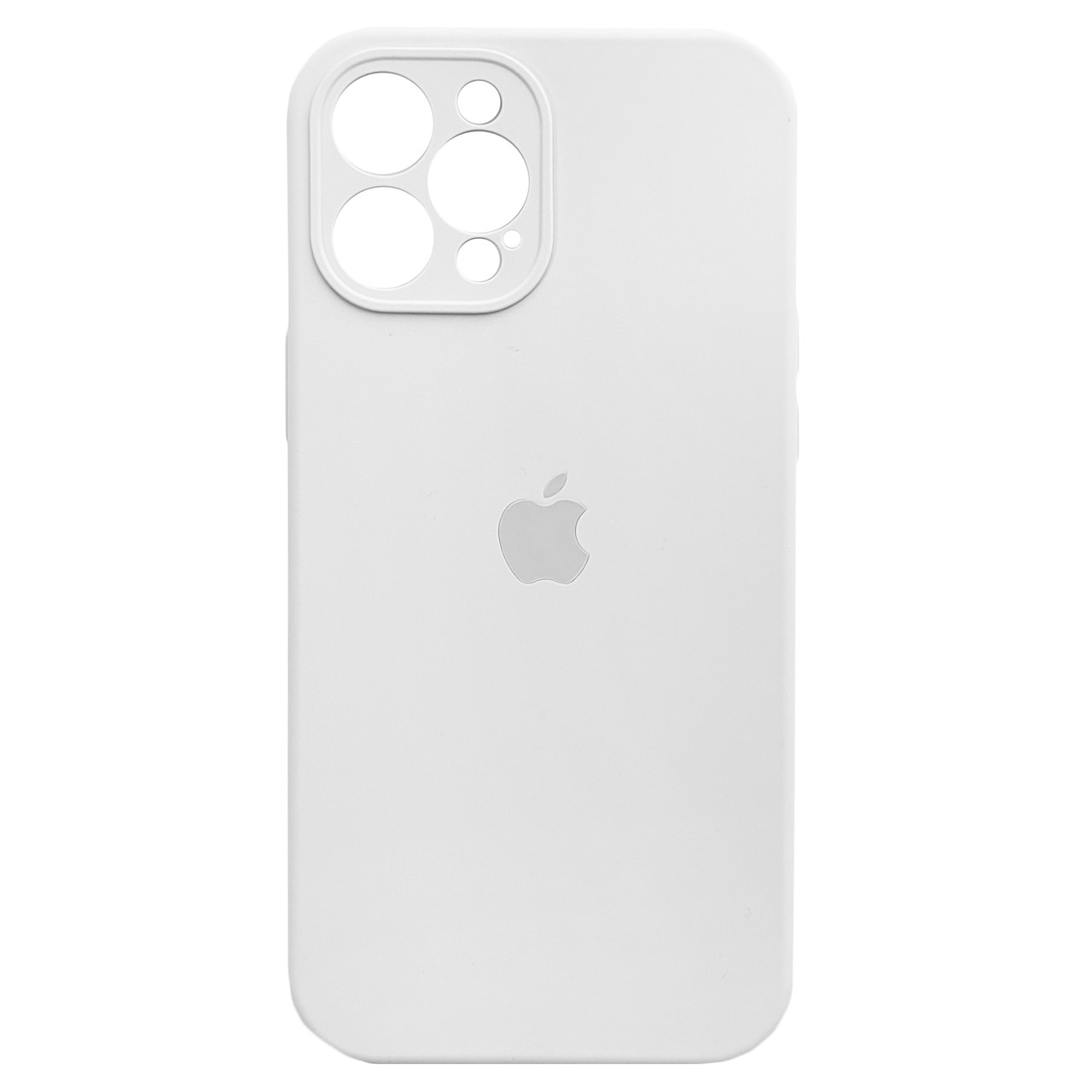 Чохол Silicone Full Camera для Apple iPhone 13 Pro Max White
