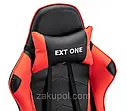 Крісло геймерське Extreme Series EXT ONE чорно-червоне спортивне ігрове, фото 5