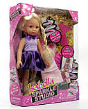 Лялька Isabella "Блискуча студія", сукні, глиттер, трафарети, фото 5