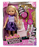 Лялька Isabella "Блискуча студія", сукні, глиттер, трафарети, фото 2