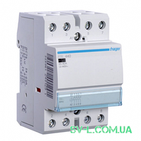 Контактор ESL440 40A 4НО 12V 3м Hager