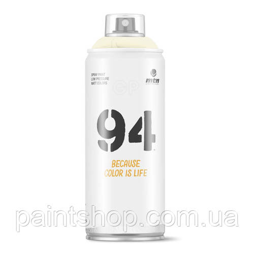 Аерозольна фарба MTN 94 RV-1013 Bone White (Молочний) 400 мл
