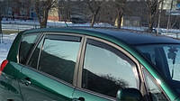 Дефлектори вікон (вітровики) Toyota Corolla Verso 2002-2004 / вставні, 4шт/, HEKO, 29349