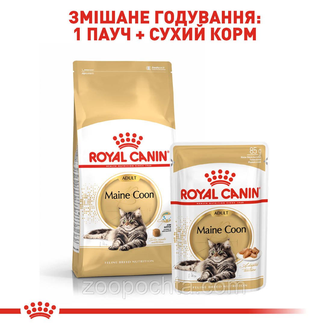 Сухой корм Royal Canin Maine Coon Adult для кошек, 10КГ - фото 5 - id-p290649686