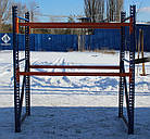 Набір палетних складських стелажів «IMBO-класік» 210х110 см. + траверс 185 см, Б/у, фото 2