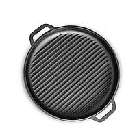 Сковорода-кришка гриль чавунна Brizoll Ø 400 мм