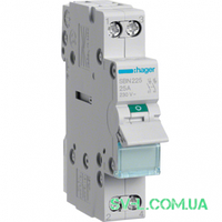 Выключатель нагрузки 2 полюса 25А 230V 1м SBN225 Hager