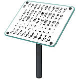 Навчальна дошка Алфавіт стерео, фото 2