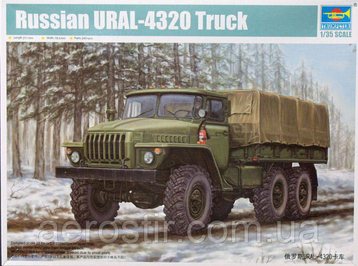УРАЛ -4320 1\35 TRUMPETER 01012