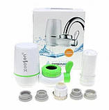 Насадка універсальна на кран для очищення води Zoosen Water Purifier  ⁇ Проточний побутовий фільтр-насадка на кран, фото 11