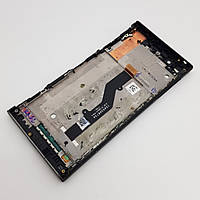 Дисплей Sony Xperia XA1 Plus G3412 модуль черный Сервисный оригинал с разборки