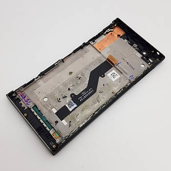 Дисплей sony xperia xa1 plus g3412 модуль чорний сервісний оригінал з розборки