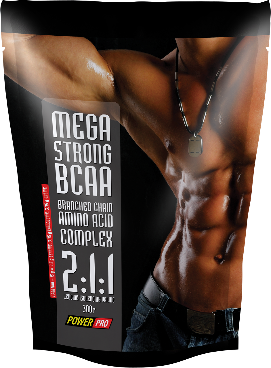 BCAA Mega Strong 2:1:1 Power Pro 300 г