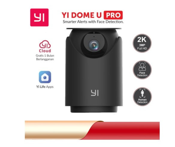 IP-камера відеоняня Yi Dome U pro 2K 3MP 360 smart