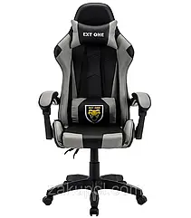 Крісло геймерське Extreme Series EXT ONE чорно-сіре спортивне ігрове