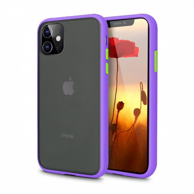 Протиударний чохол Avenger case для iPhone 12 mini (10) Purple