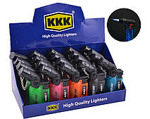 Запальничка бічна пластикова KKK (Остроє полум'я)