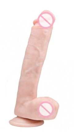 Фалоімітатор реалістичний з мошонкою - EasyToys Realistic Dildo - 26,5 cm